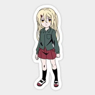 Standing On a Million Lives Iu Shindo Chibi Cute Sticker